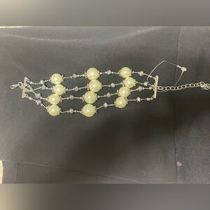 Faux Pearl Bracelet